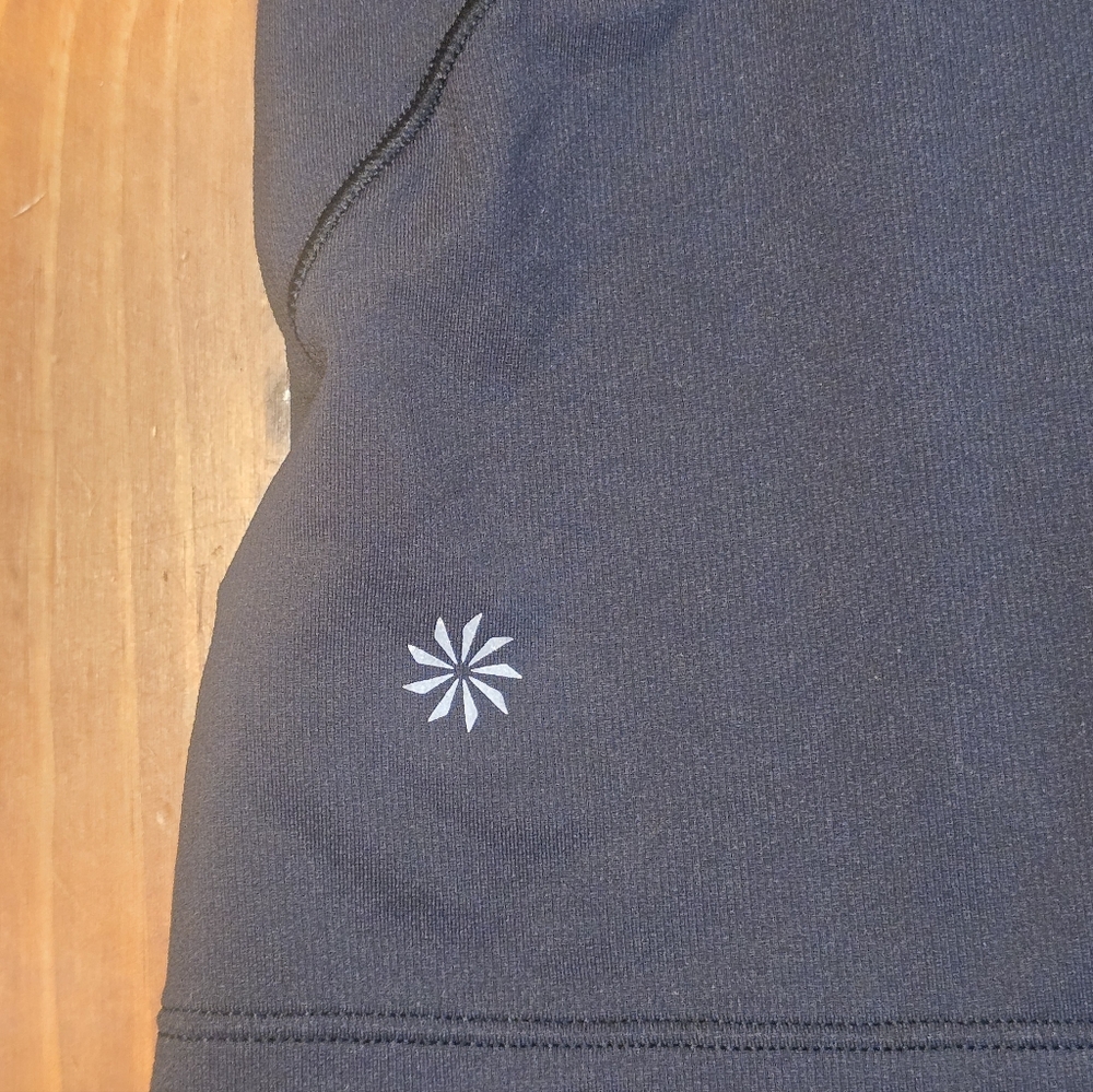 ATHLETA Black Sunchaser UPF Athletic Breathable Sleeveless Tank - Picture 4 of 7